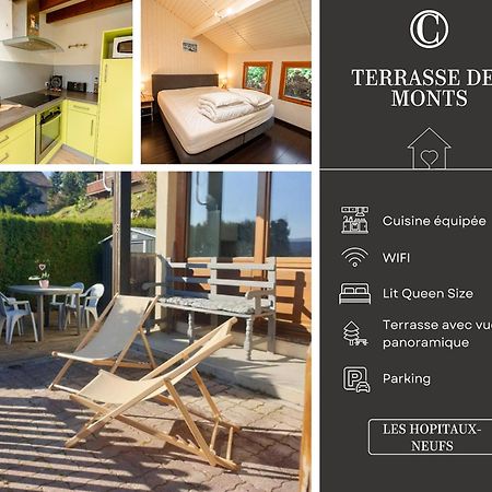 Terrasse Des Monts - Duplex Independant De Charme Διαμέρισμα Les Hopitaux-Neufs Εξωτερικό φωτογραφία